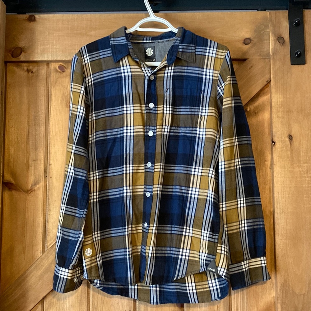 💐Element * plaid button up